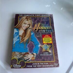NEW AND SEALED Hannah Montana Complete First Season DVD Set